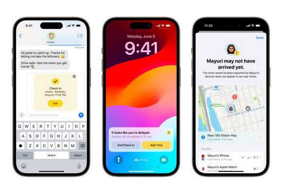 临朐临朐苹果维修站分享如何在iPhone上使用平安确认功能